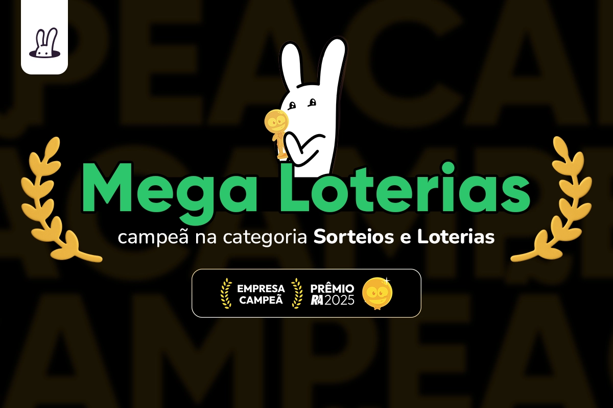 Mega Loterias vencê Prêmio Reclame Aqui 2025! Mega Loterias vencê Prêmio Reclame Aqui 2025!