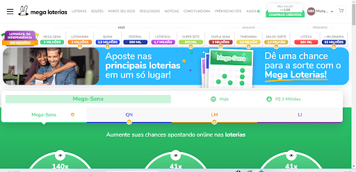 MEGA LOTERIAS - É confiável apostar online por este site? 